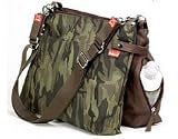 BabyMel X2 Diaper Bag - Camo & Chocolate