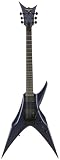 DBZ Guitars Bird of Prey Electric Guitar, Dark Blue Metallic