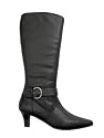 Shaft Super Wide Calf Boot Black