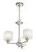 Minka Lavery 1730 Series 3 Light Chandelier 1733-613