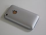 Review the-appleman HBCS008 / Silver hard-back case + screen protector - for iPhone 3G