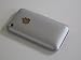 Silver hard-back case + screen protector - for iPhone 3G