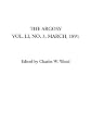 The Argosy, Vol. LI, No. 3, March, 1891