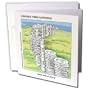 Londons Times Funny Famous Cartoons - The Great Wall of China - Greeting Cards-12 Greeting Cards with envelopes
