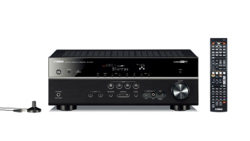 Yamaha RX-V 473 AV-Receiver (3D, HDMI, Upscaler 1080p, USB 2.0) schwarz