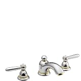 Hansgrohe(ハンスグローエ) アクサーカールトン 3ホール洗面混合水栓 50 レバーハンドル クロム・ゴールド (ハンスグローエ ジャパン公式・日本規格適合品)