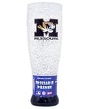 Missouri Tigers Crystal Pilsner Glass