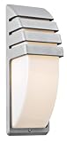 LAMPS PLUS Architectural Silver 13 3/4 High Outdoor Wall Light