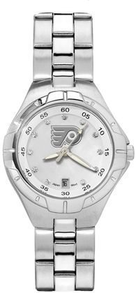Philadelphia Flyers Womens Pearl Mop Dial Bracelet Watch