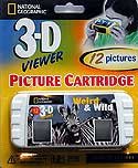 National Geographic 3-d Picture Cartridge - Two Pack - Wierd & Wild and Endangered Animals
