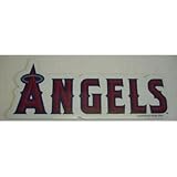Los Angeles Angels Team Name MLB Car Magnet