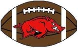 Arkansas Razorbacks Football Rug