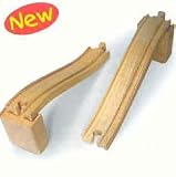 Review Bigjigs Toys Ltd  / Wooden Train Track - Ascender / Descender Set (compatible with other leading brands) - Bigjigs Rail