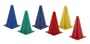 Champion Sports 9 Inch Colored Cones - Set of 6
