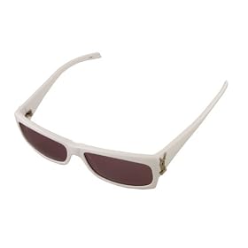 <b>Yves Saint Laurent Women's Sunglasses, White</b>