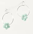 Earrings: flowers