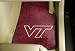 Virginia Tech Hokies universal fit Carpet 2 Pc Car Floor Mat (Rug)