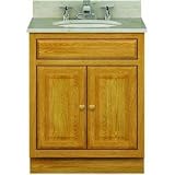 24IN INSET OAK VANITY/SINK CMB