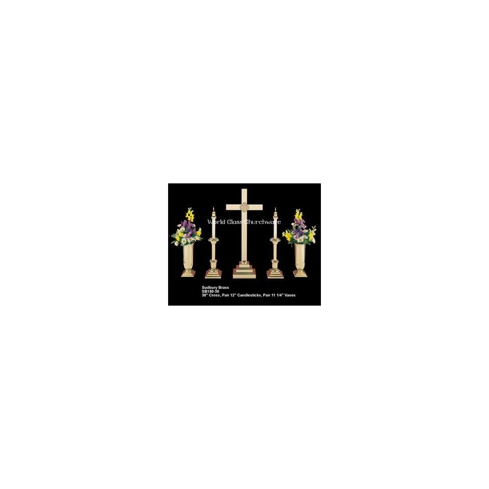 Sb150 30 Sudbury Brass 30 Altar Cross On Popscreen