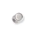 Rhodium-plated Four Piece Florentined Beaded Tuxedo Studs