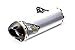Two Brothers Racing(005-1710406V) Stainless Steel M-7 Aluminum Canister Slip-On Exhaust System