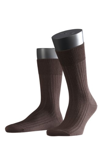 FALKE Bristol Pure SO 14415 Herren Socken, Gr. 39/42, braun (brown 5930) Preisvergleich