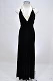 Lauren Ralph Lauren V-neck Collar Sheath Gown