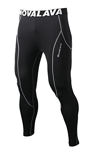 [NovaLava] Men's Women's Compression Tights Under Leggings Base Layer Pants 111