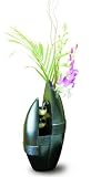 Indoor Fountains item: Loui Michelecie/omt 89067 Black Safari Fountain Vase