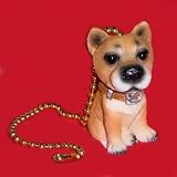 SHIBA INU pit bull terrier Ceiling FAN PULL chain decor