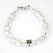 Pearl Cross Christening Gift Bracelet