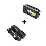 Brother 1PC DR500 + 1 PC TN560 Compatible Drum Unit Set with Laser Toner for DCP 8020, 8025D, 8025DN, HL-1650, HL-1670N, HL-1850, HL-1870N, HL-5040, HL-5050, HL-5070N, MFC-8420, MFC-8820D, MFC-8820DN, DR-500 Drum 20,000 page yield, TN560 6500 Pages Yields