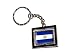 Nicaragua Country Flag - New Keychain Ring