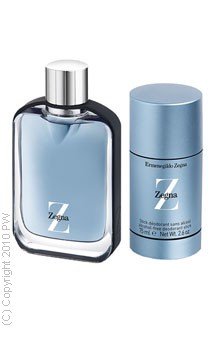 Z Zegna for Men Gift Set - 3.4 oz EDT Spray + 2.5 oz Deodorant Stick