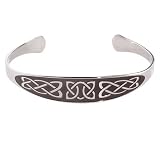 Celtic Knot Stainless Steel Cuff Bracelet