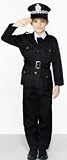 from Smiffys Policeman Child Costume Hat sold as separate item. Size Medium for age range 6-8 years