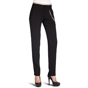 Buy ABS by Allen Schwartz Ladies Pleated Narrow Leg Trouser With Chain by A.B.S Allen Schwartz