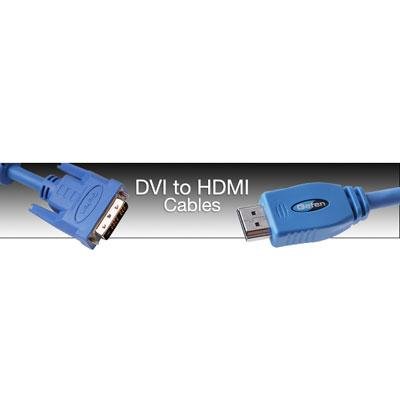 6 Dvi To HDmi Locking Cable