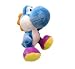 Mario Party Super Mario Brothers Blue Yoshi Plush Doll - BLUE Image
