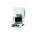Mr. Coffee TFX20 12-Cup Programmable Coffeemaker, White