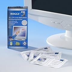 ROGGE DUO Sachet, 10x wet&dry T�cher f�r die perfekte Reinigung von LCD/TFT+Plasma Displays