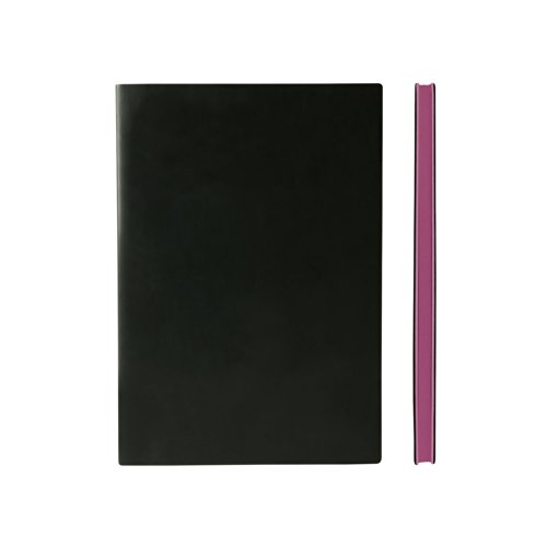 Daycraft Signature Spectrum BUSINESS STUDENT Notebook Journal - A5, Maroon Edges, LINED - 8.3