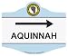 Marthas Vineyard Aquinnah Car Magnet