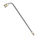 Sooprinse Washer Gutter Cleaner Attachment,Pressure Washer Gutter Rod for Lance/Wand 1/4 Inch Quick Connect,90 Degrees Curved Rod (14 inch)