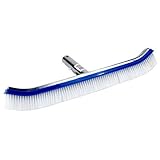 Aluminum Pool Wall Brush, 18"