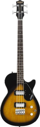 Gretsch Guitars G2220 Electromatic Junior Jet II Electric Bass Guitar Tobacco Sunburst