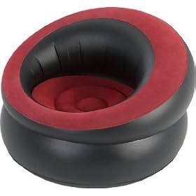 Inflatable Chair Flocked High Quality & Modern Funky design
