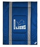 Detroit Lions Sideline Jersey Bed Comforter NFL