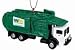 Waste Management Front Loader Truck Ornament