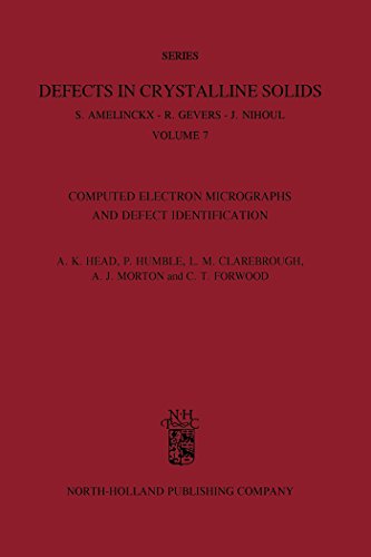 Computed Electron Micrographs And Defect Identification (Defects in Crystalline Solids)